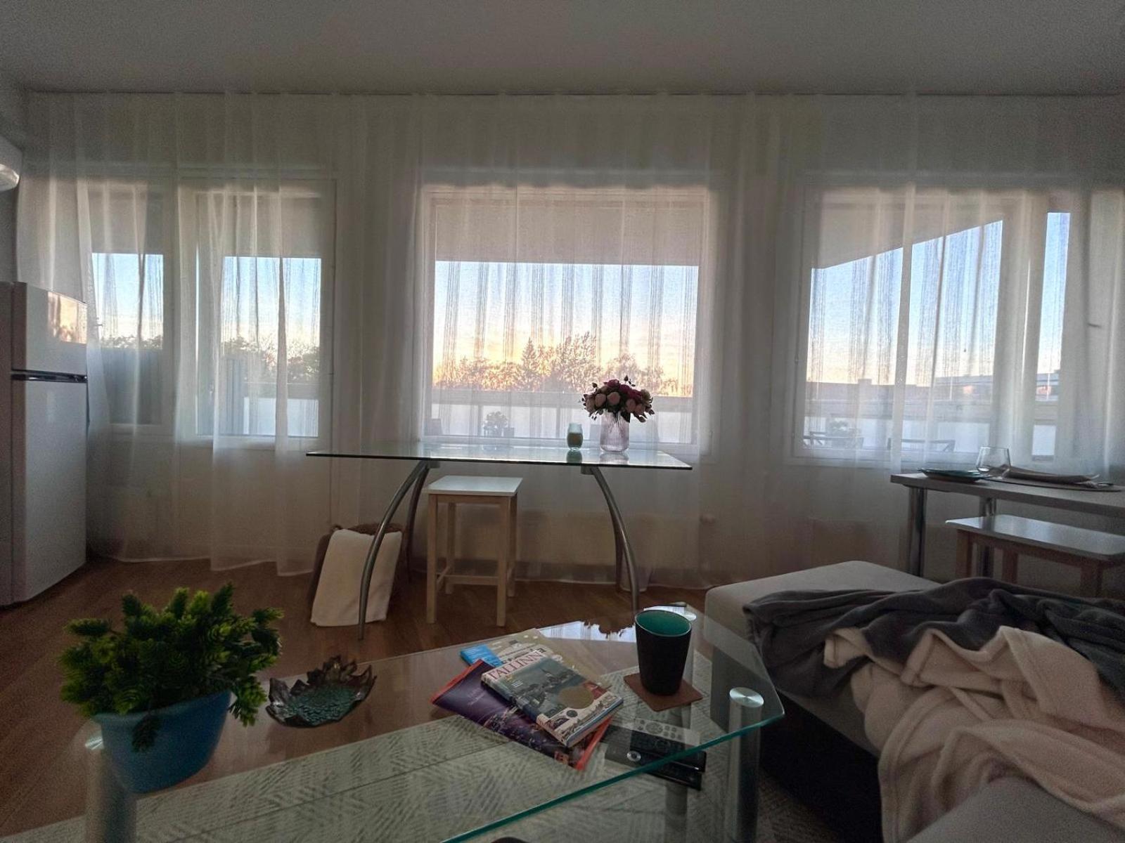 Stella'S Apartment - City Center - Free Secure Parking - Big Sun Terrace - Air Conditioning - Wifi - Tram To The Tallinn Bus Station And Old Town Buitenkant foto